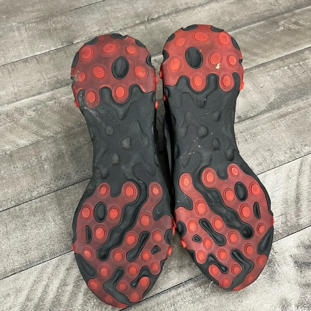 Nike React Element 87 Red Solar Chill Blue Sz 10.5 - Picture 5 of 5